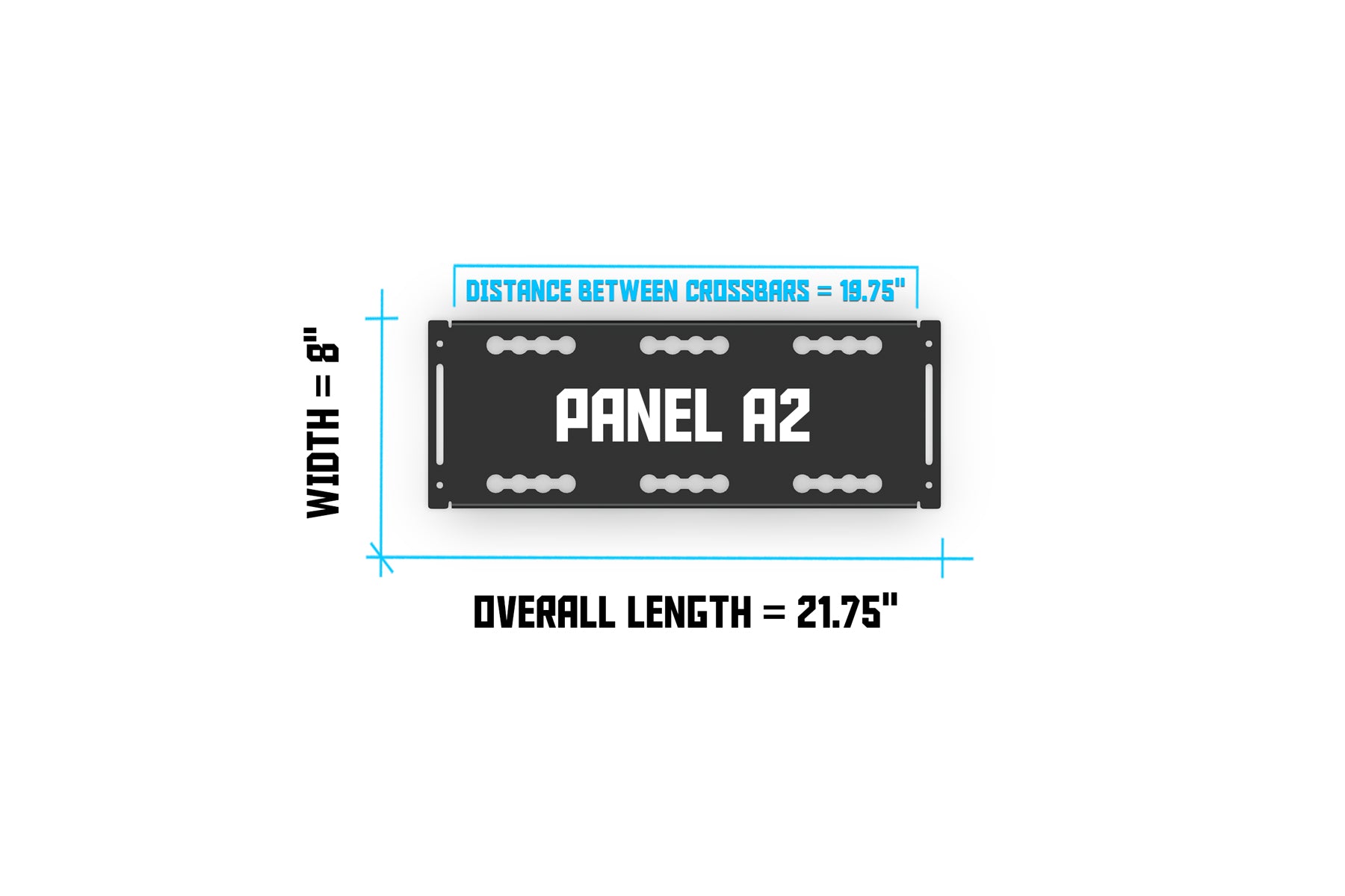 Orion Transit Deck Panel A2 Dimensions