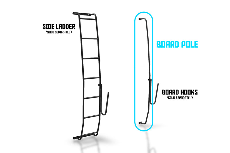 Surf Board pole for vans