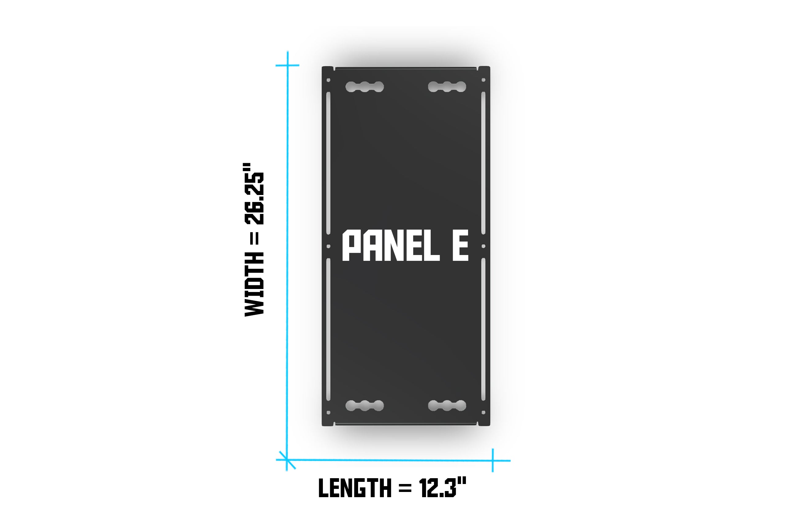 Orion Roof Deck Panel E Dimensions