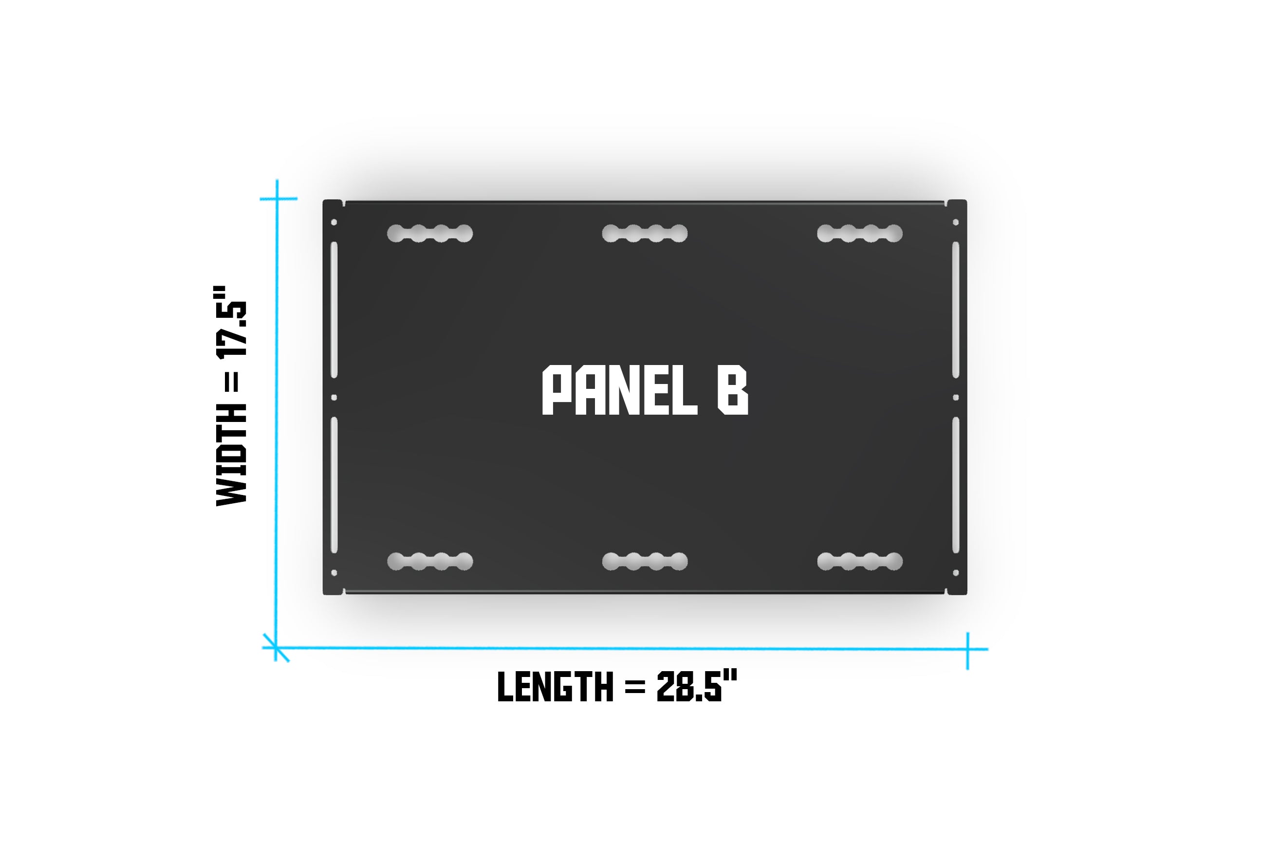 Orion Roof Deck Panel B Dimensions