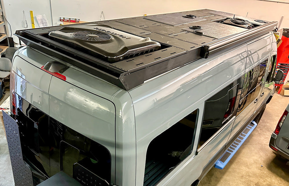 The Most Customizable Sprinter Roof Rack