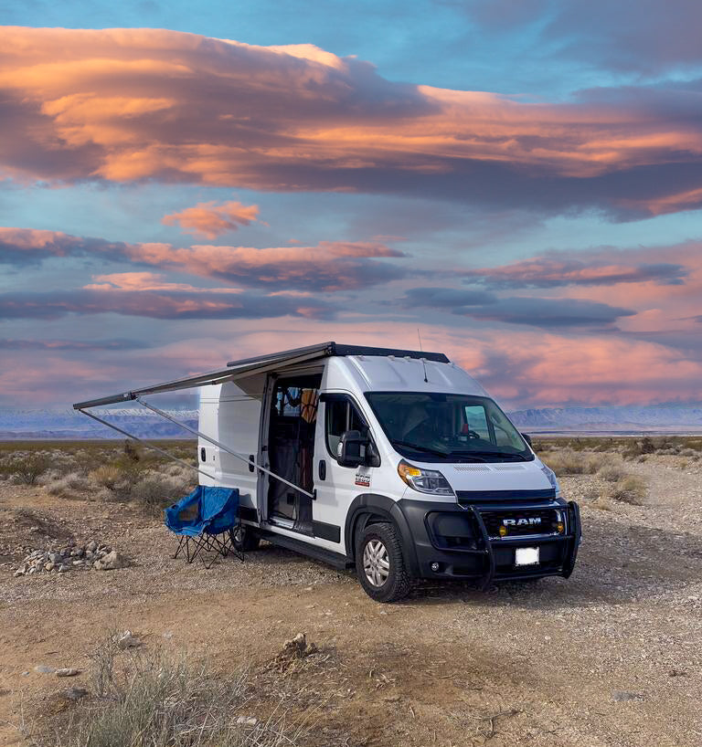 Best Van Awnings Guide, F45S vs F80S vs Dragon Fly for Roof Racks and No-Rack Vans