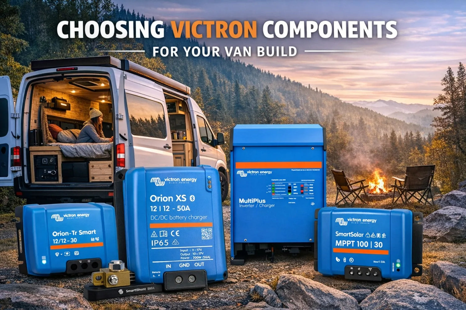 Choose the right victron componets for your van build