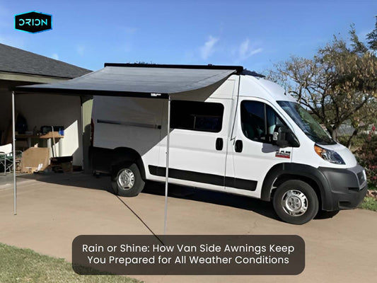 Benefits of Van Side Awnings for Van Life and Camping