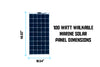 Load image into Gallery viewer, 100 Watt Walkable Marine Solar Panel
