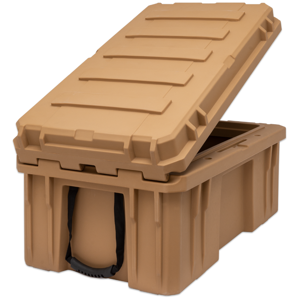 Roam 105L Case open tan