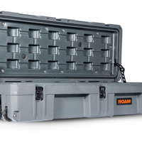 The ROAM 128L Rolling Rugged Case showcasing its durable LLDPE shell
