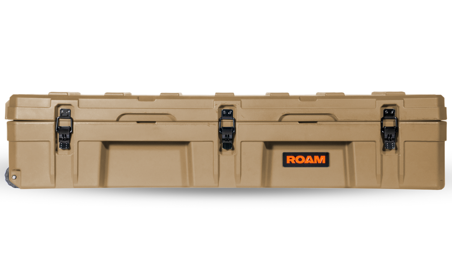 ROAM 128L Rolling Rugged Case Tan front
