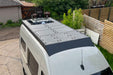 144 orion roof rack with deck panels configured around a rear ac