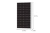 NewPowa 180W Monocrystalline 12V Solar Panel Dimensions. Perfect for Orion Sprinter Rack