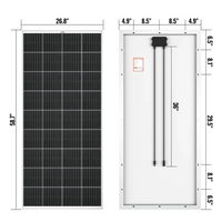 Rich solar dimensions 200w 