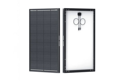 200 watt renogy shadowflux solar panel front and back