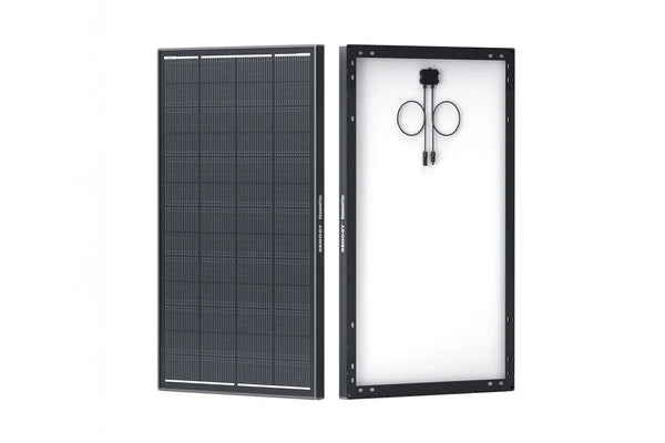 200 watt renogy shadowflux solar panel front and back