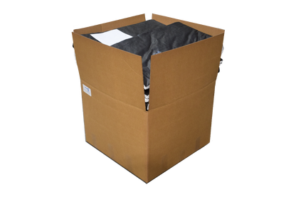 Brown cardboard box with pre-cut 3m thinsulate inside