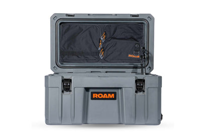55L roam case with lid organizer open