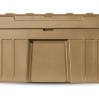 Side profile of the Roam 86L Case with reinforced corners and handle
