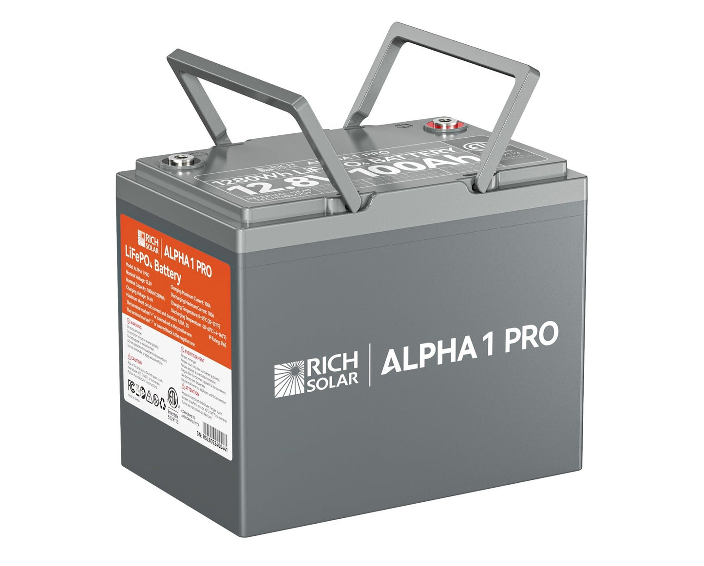 Rich Solar 12v 100ah Battery