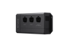 Angled view of EcoFlow Power Dock showing 48V DC output and input connections