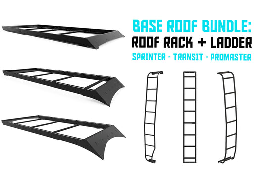 Orion Van Gear Base roof bundle = roof rack + Ladder