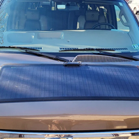 Chevrolet Express Van Lensun 90W Hood Flexible Solar Panel