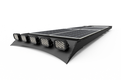 Baja Pro lights on Orion SPrinter roof rack