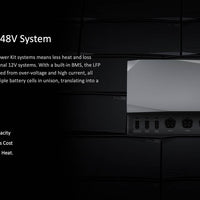 explanation of ecoflow power kit 48v features and benefits over 12v or 24v systems