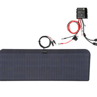 Ford Econoline E250 Van Lensun 90W Hood Flexible Solar Panel