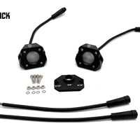 Senna 45 LED Light kit with mounting hardware and connectors