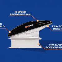 MAXXAIR Maxxfan Deluxe Features