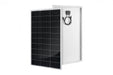 Rich 150w solar panel with wiring on a white background