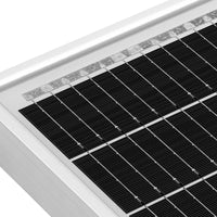 Rich solar 50w panel closeup