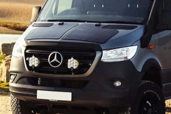Mercedes-Benz Sprinter 3rd Gen(2019-present) Lensun 90W Hood/Bonnet Flexible Solar Panel