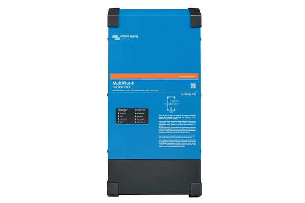 Victron MultiPlus 2 with black base on a white background