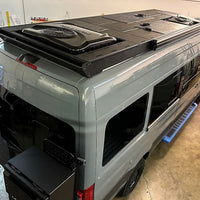 170 with full front to back roof deck panels from orion van gear with nomadic x3 ac