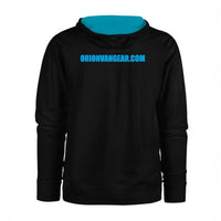 Orion van gear black and blue hoodie
