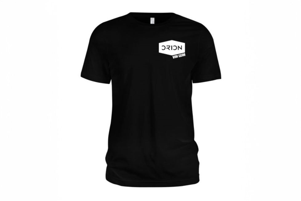 Orion Van Gear Black shirt - front