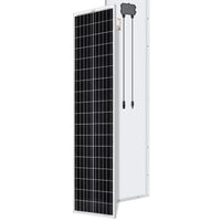 Rich 100 Watt Slim Monocrystalline Solar Panel Designed Specifically for Van Installations