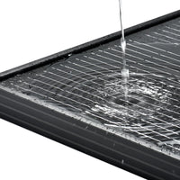 Rich Solar 250 Watt Black Panel with water on top