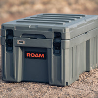Roam 86L Case with weatherproof seal tested under water splash conditions