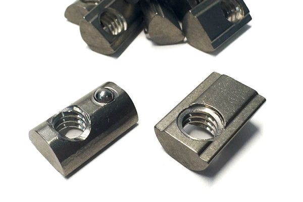 10s 8020 T-nuts with spring balls