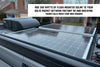 350 watts of flush mounted solar on a solis pocket van