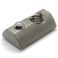 Roll-In T-Nut w/ Ball Spring - Stainless Steel