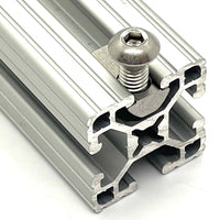 TNUT in aluminum extrusion with Bolt 
