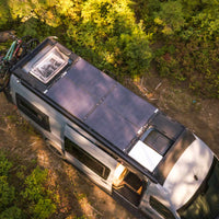 Orion sprinter rack with 600w of walkable solar