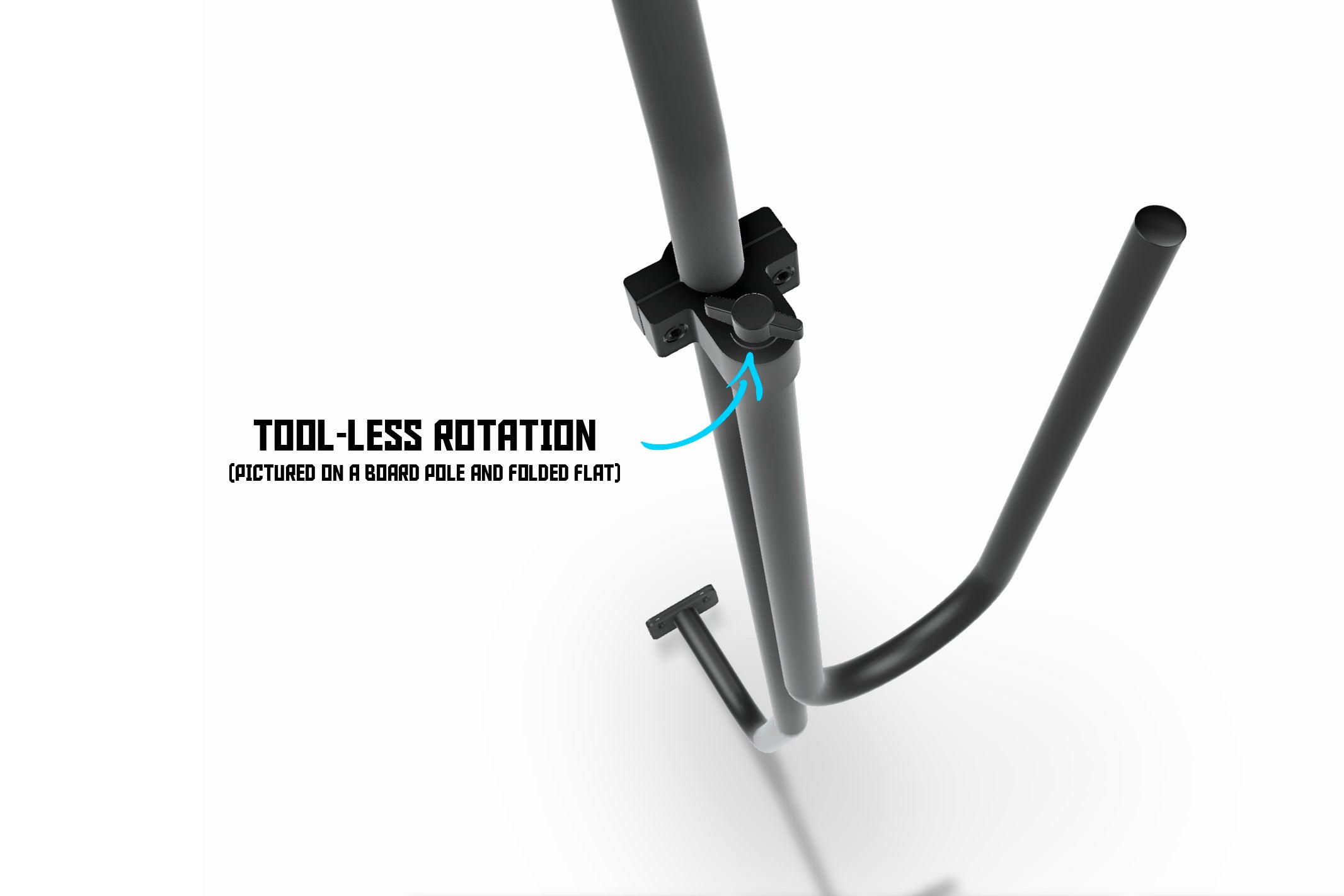 Orion tool-less board hooks
