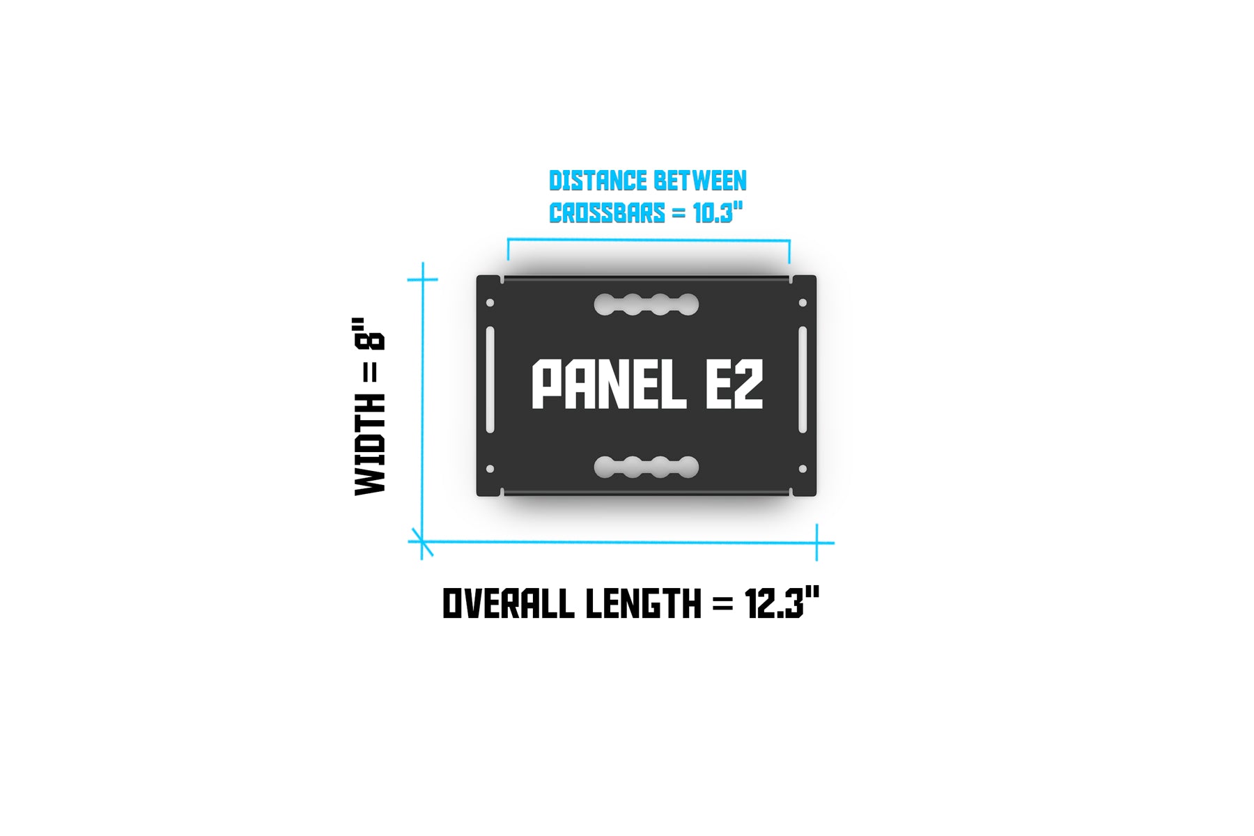 Ford Transit Deck Panel E2 Dimensions