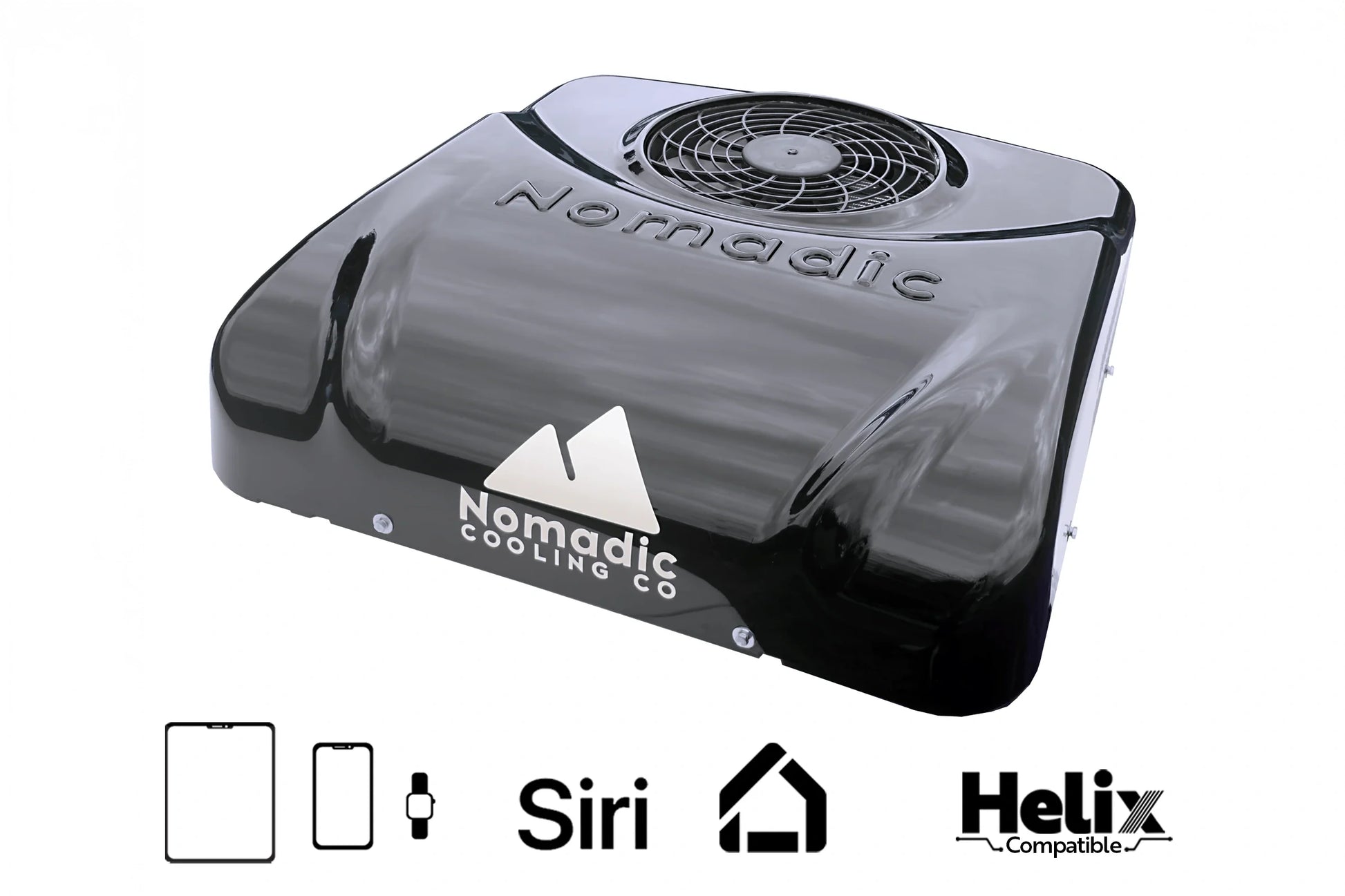 Nomadic Helix mobile app control on smartphone, siri, google home