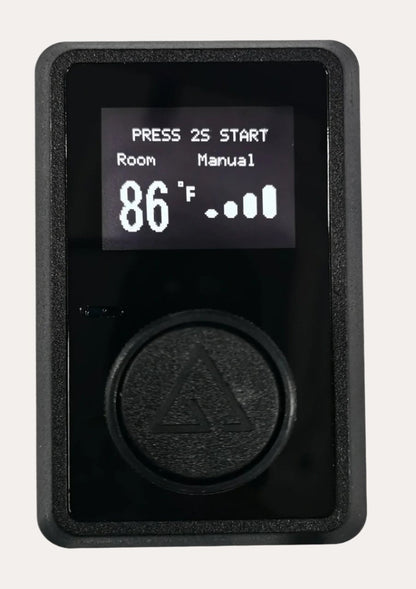 Velit heater control knob with bluetooth