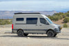 144 sprinter van with orion roof rack that has been off roading in the desert