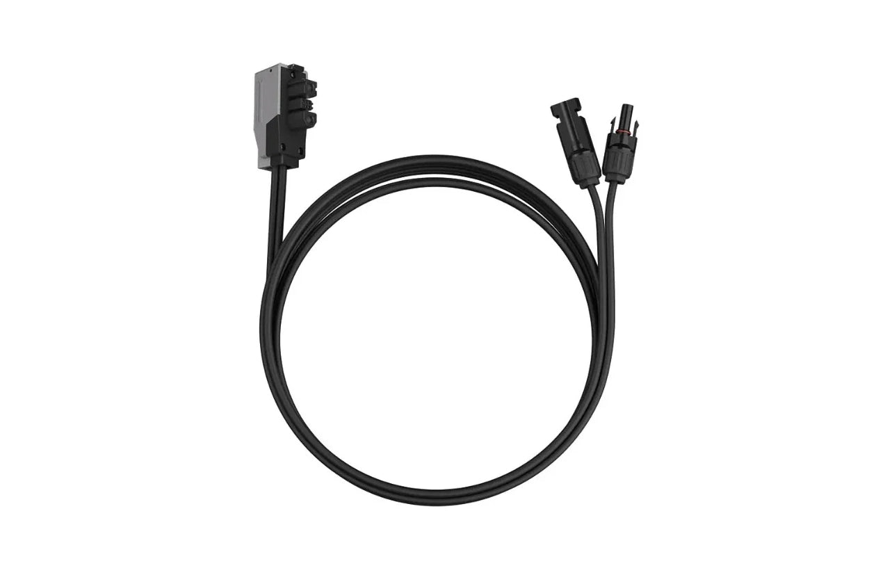 EcoFlow 5kVA Power Hub Solar Charge Cable – 20ft heavy-duty 10 AWG cable for solar input